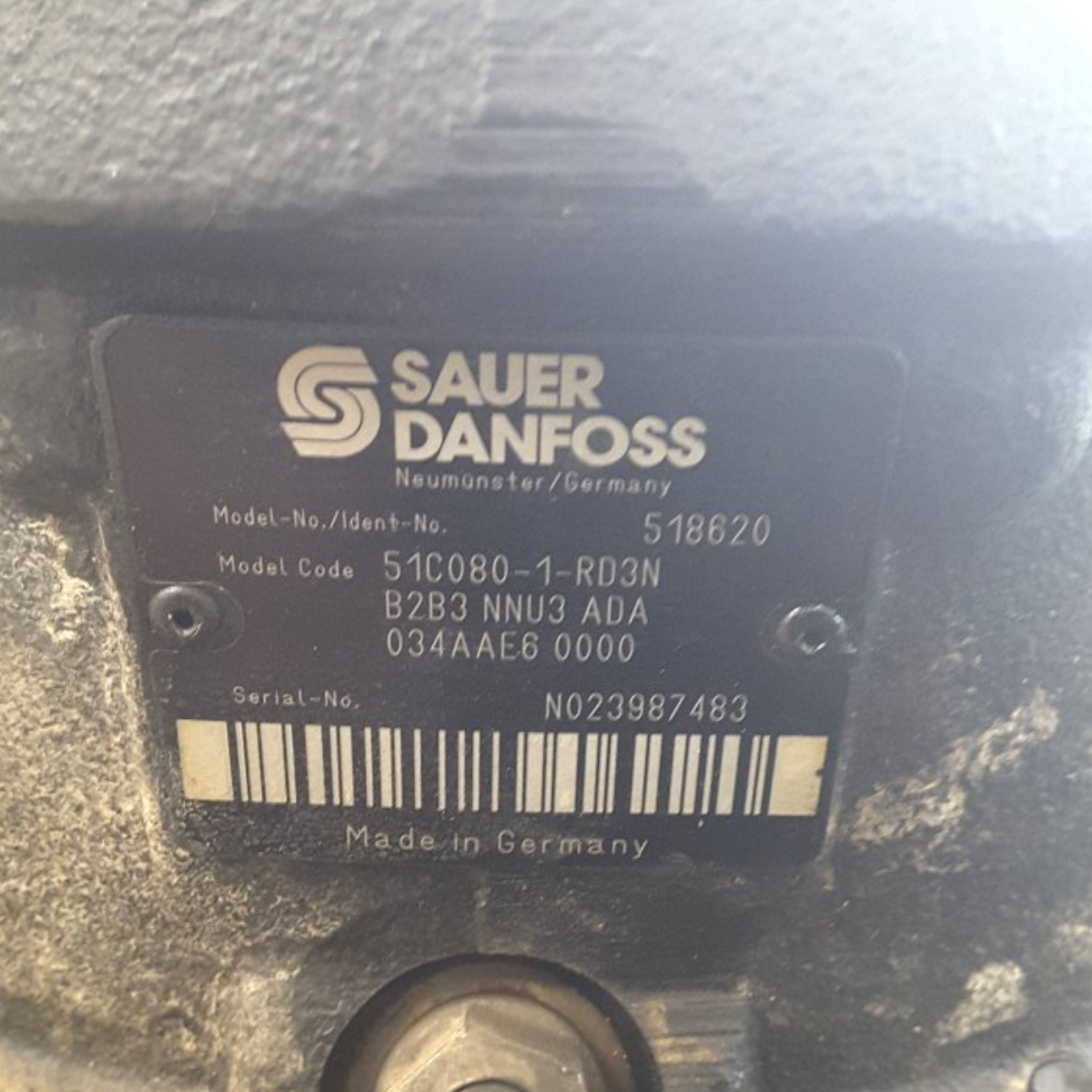 Sauer Danfoss Hydraulikmotor 518620 51C080-1-RD3N gebraucht