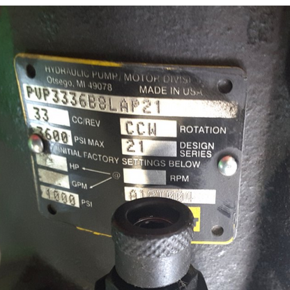 Parker PVP3336B8LAP21 Axialkolbenpumpe verstellbar