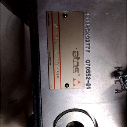 Atos Hydraulikventil 071552