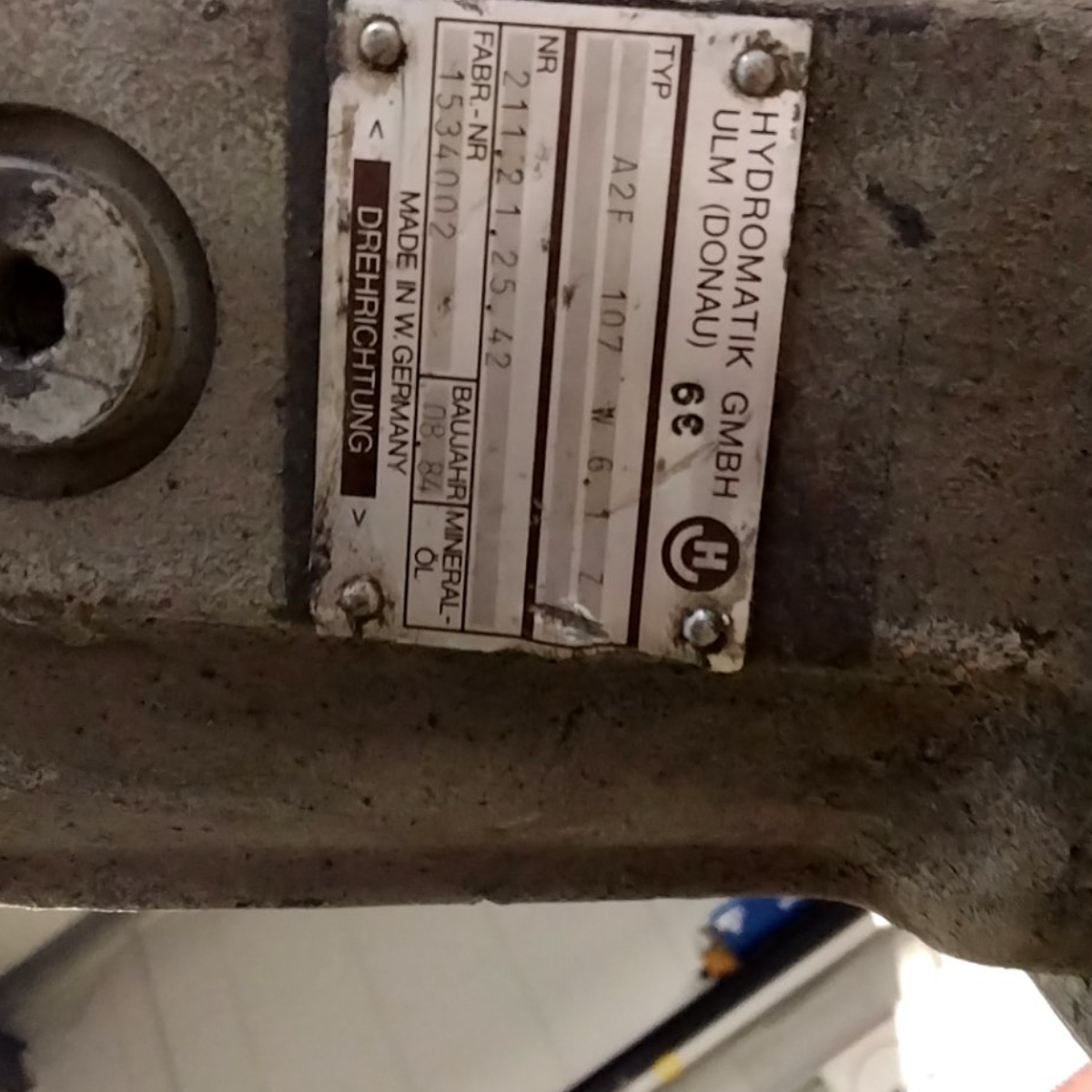 Hydromatik GmbH Hydraulikpumpe A2F107 - gebraucht