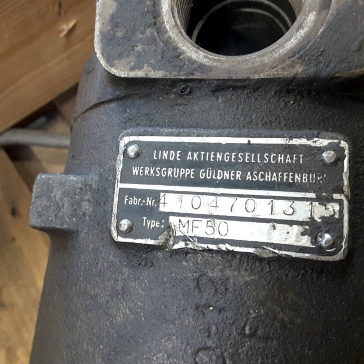 Linde Hydraulikpumpe MF50 40470131 gebraucht