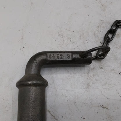 Bolzen 33x140 mit Splintbohrung 10 mm