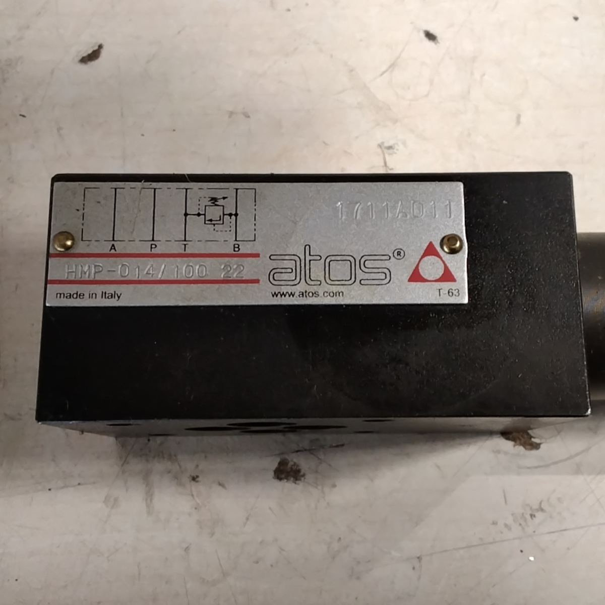 Atos Hydraulikventil HMP-014/100 22