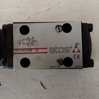 ATOS Hydraulikventil DHU-0671/WP 18