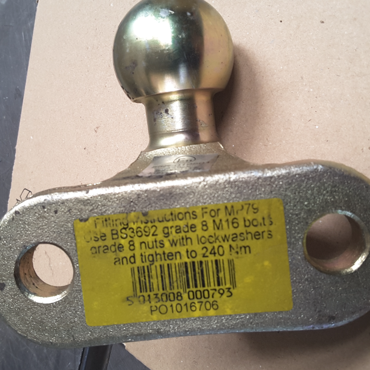 Kugelkupplung Maypole Ltd 55R-019501 Typ K50
