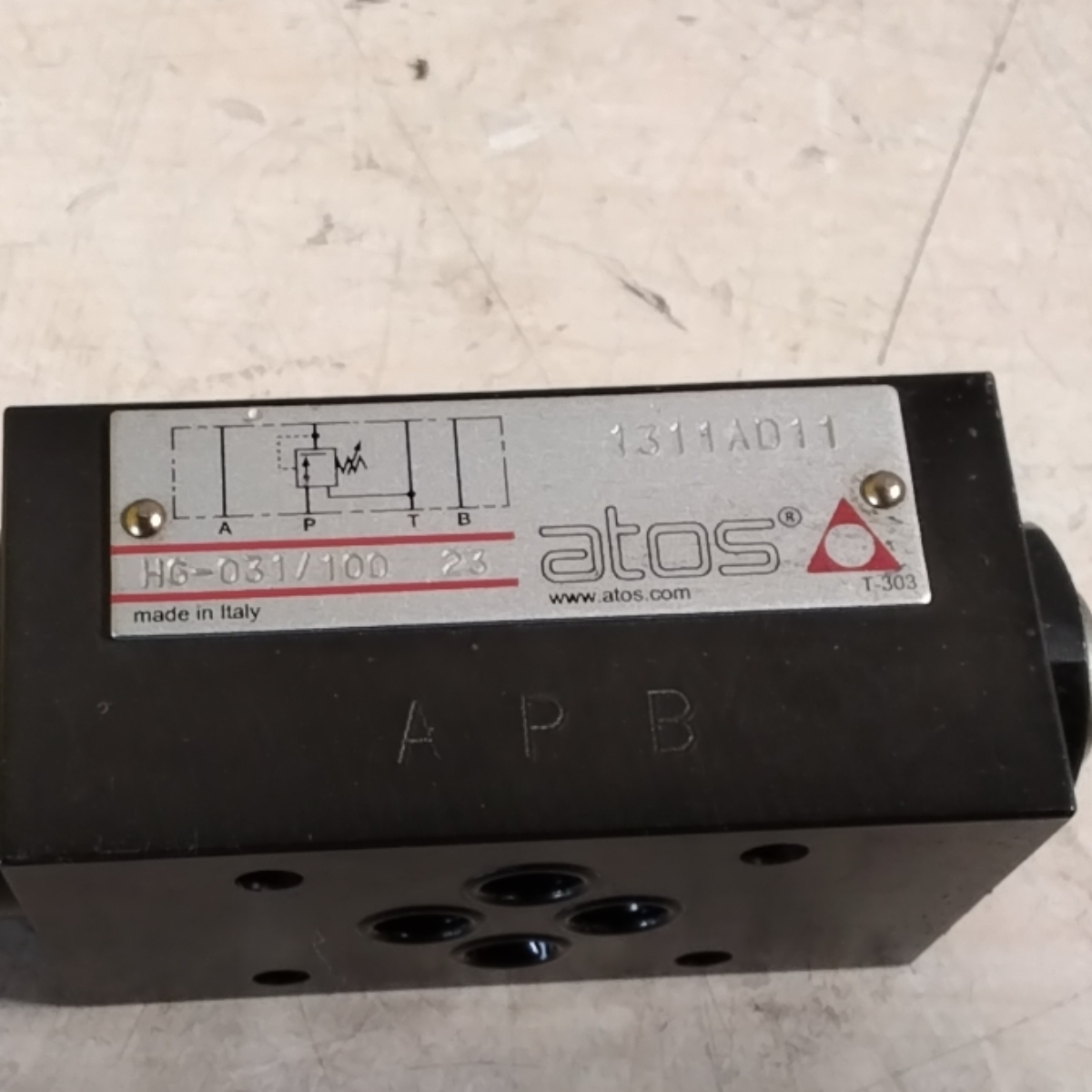 ATOS Hydraulikventil HG-031/100 23