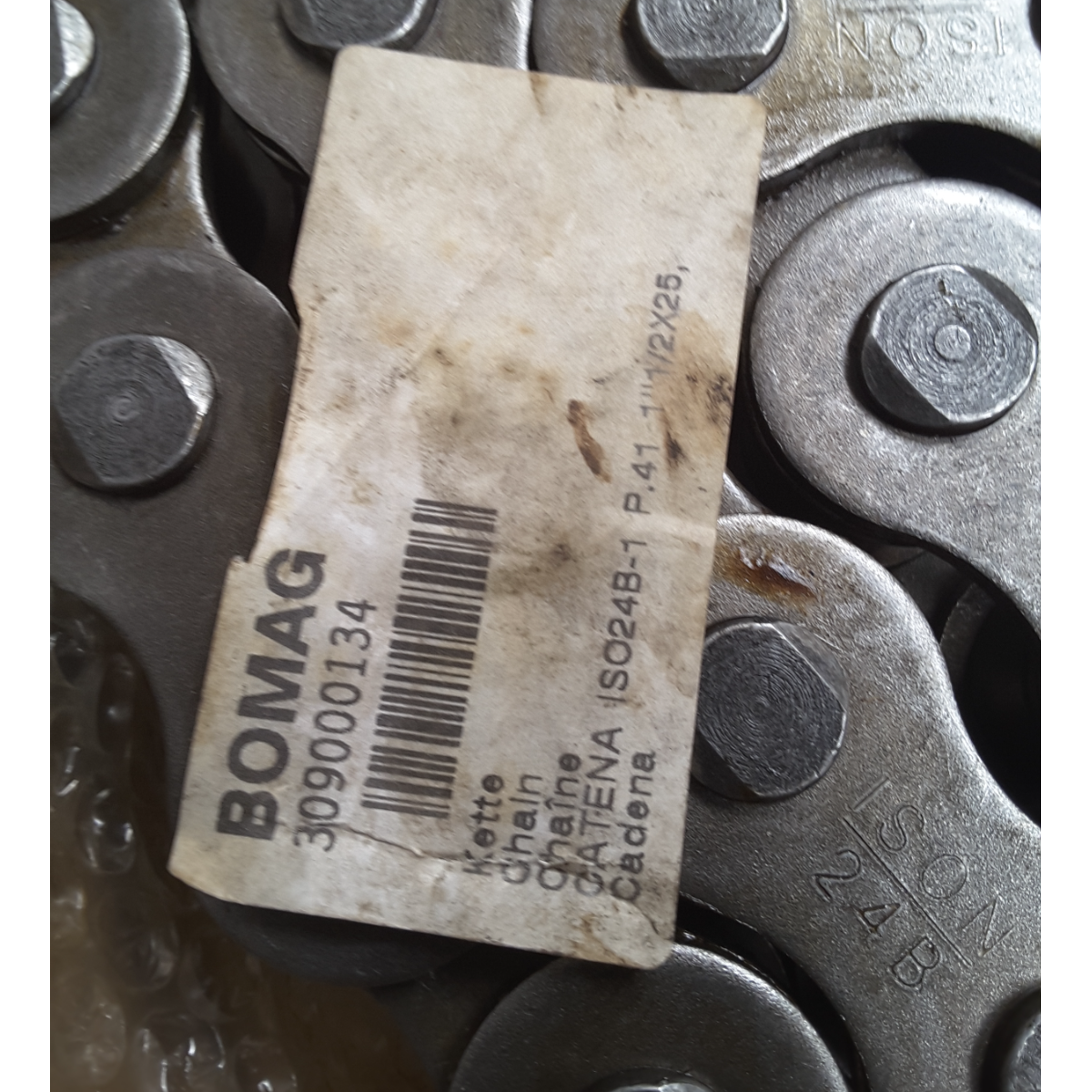 BOMAG Antriebskette 309000134 ISO24B-1 P.41 1"1/2×25
