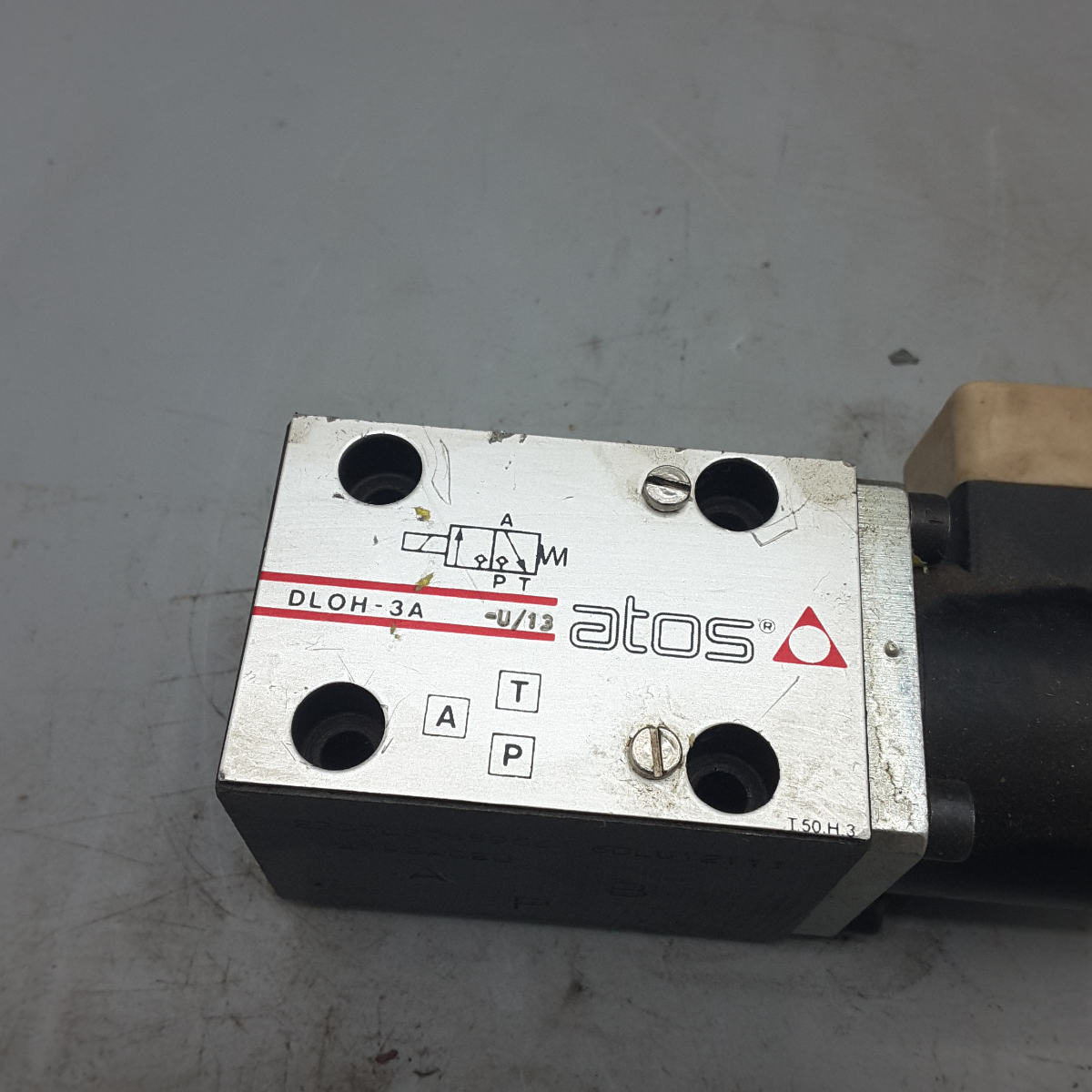 ATOS Hydraulikventil DLOH-3A 3/2-Wege 24V DC