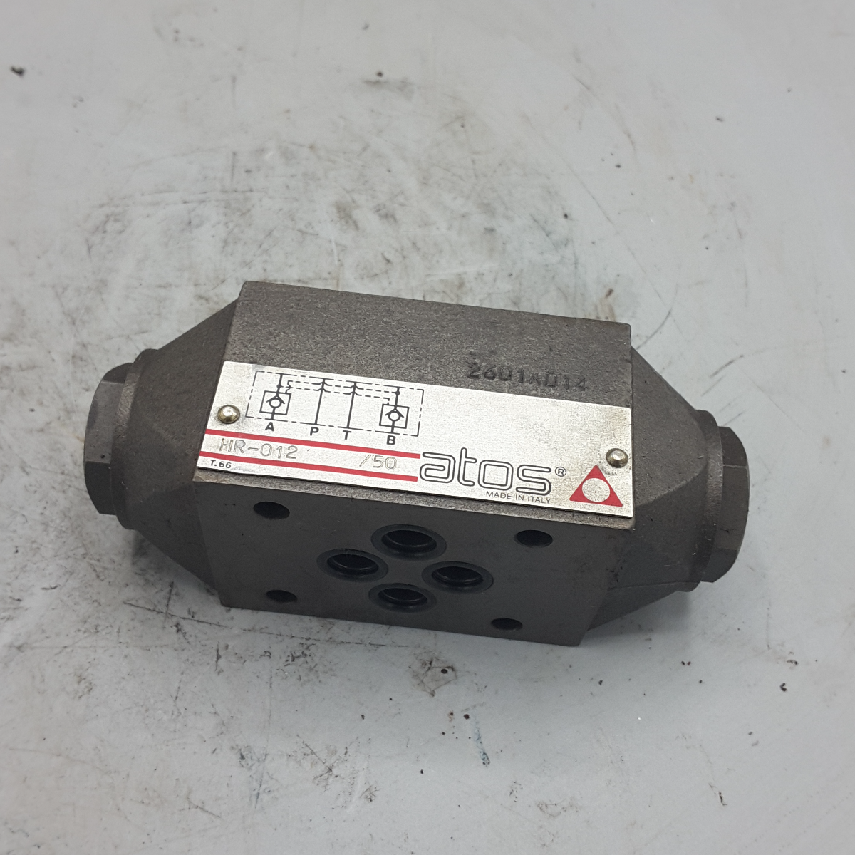 ATOS Sperrventil 2601A014 HR-012 /50 T.66