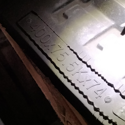 Gummikette 400x75,5x74Y für Yanmar B50VCR