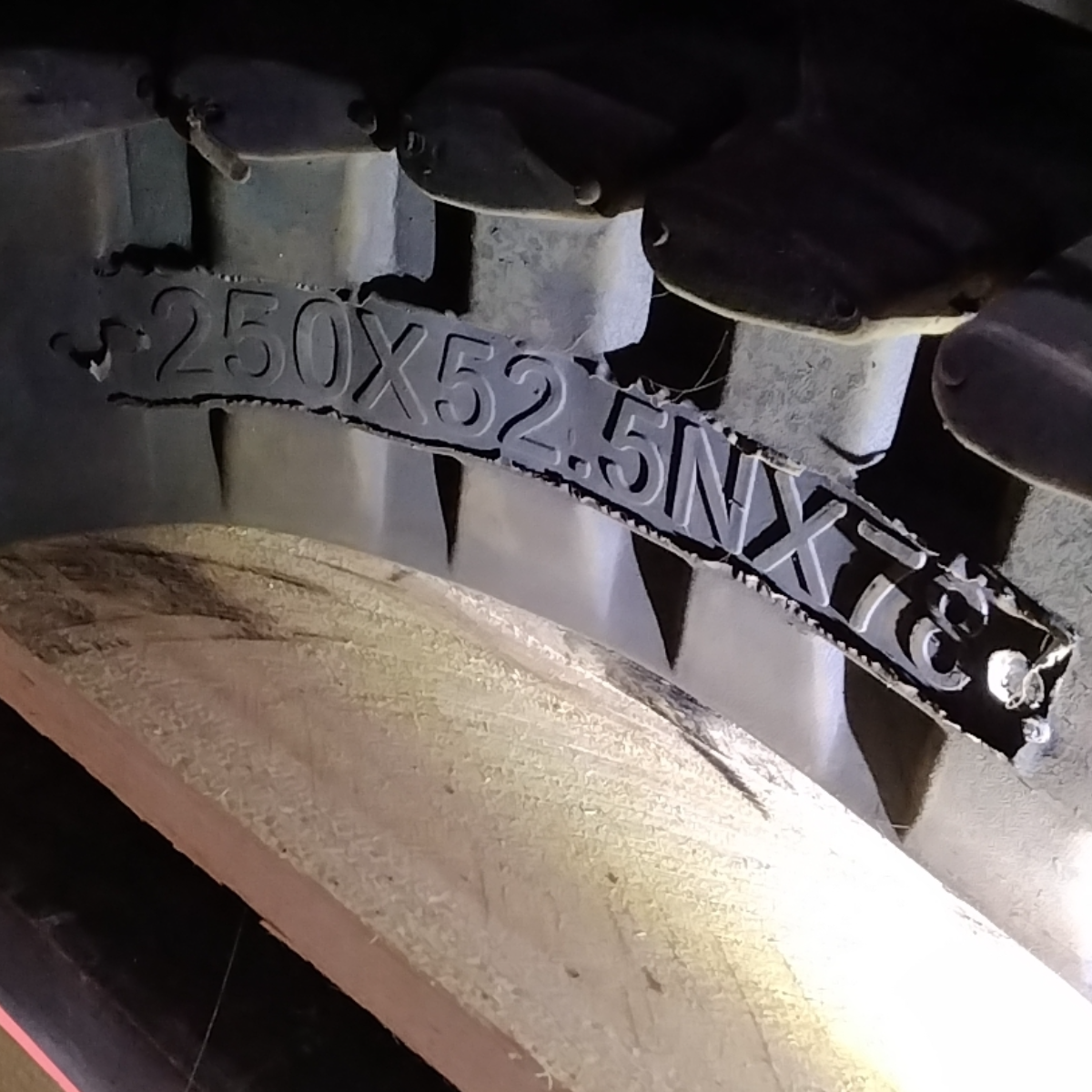 Gummikette 250x52,5x78N für Komatsu PC20UU