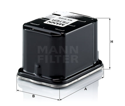 Kraftstofffilter Mann Hummel - WK 8106 passend zu JOHN DEERE