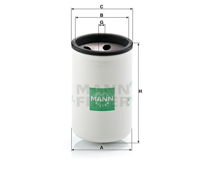 Luftfilter Mann Hummel - W 925 passend zu LIEBHERR