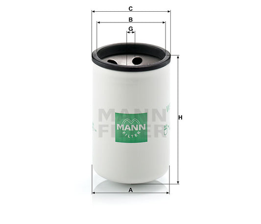 Luftfilter Mann Hummel - W 925 passend zu LIEBHERR