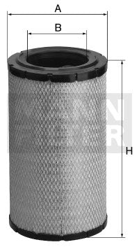 Luftfilter Mann Hummel - C 30 899 passend zu CATERPILLAR