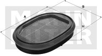 Luftfilter Mann Hummel - CF 2550 passend zu CATERPILLAR