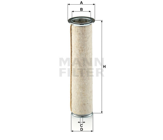 Luftfilter Mann Hummel - CF 922 passend zu KOMATSU