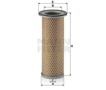 Luftfilter Mann Hummel - C 1281 passend zu CATERPILLAR