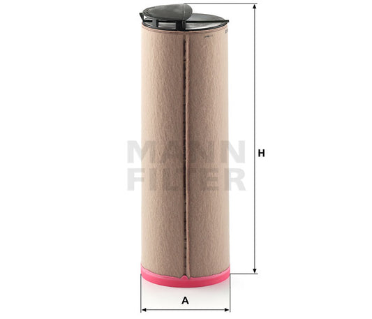 Luftfilter Mann Hummel - CF 810 passend zu CATERPILLAR