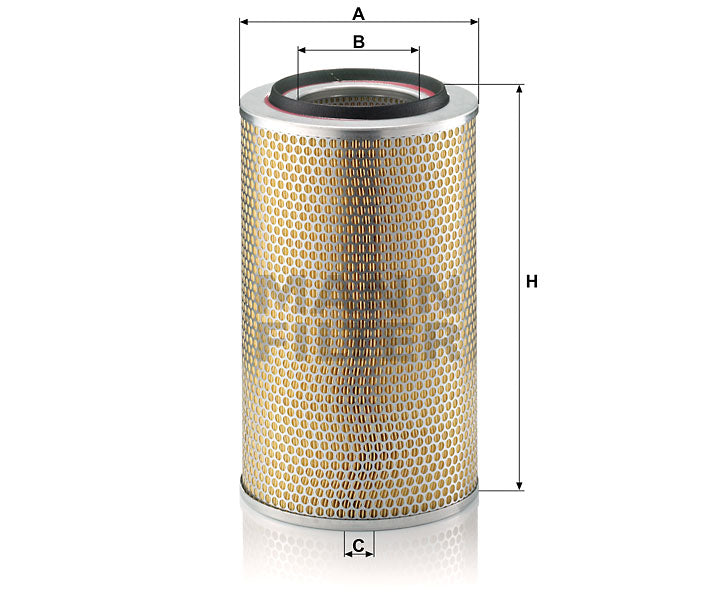 Luftfilter Mann Hummel - C 23 440/3 passend zu LIEBHERR
