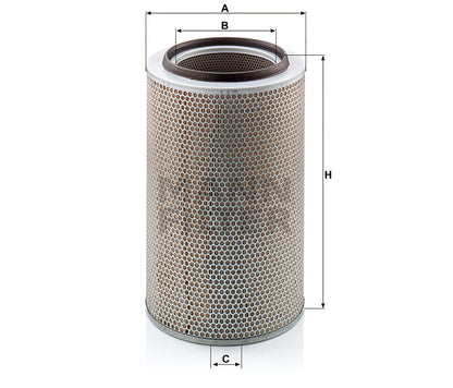 Luftfilter Mann Hummel - C 30 850/2 passend zu IVECO