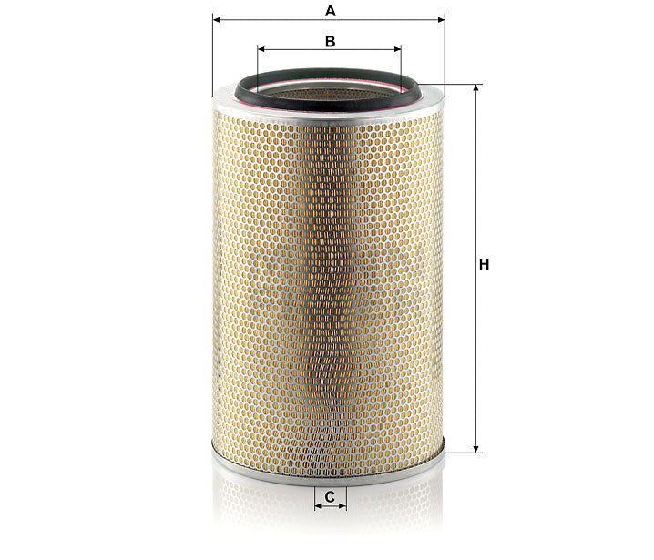 Luftfilter Mann Hummel - C 30 850/7 passend zu LIEBHERR