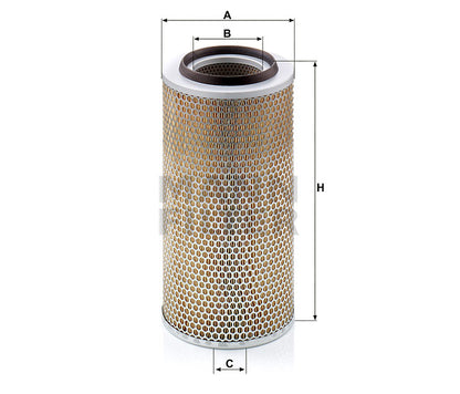 Luftfilter Mann Hummel - C 20 325/2 passend zu RENAULT VI