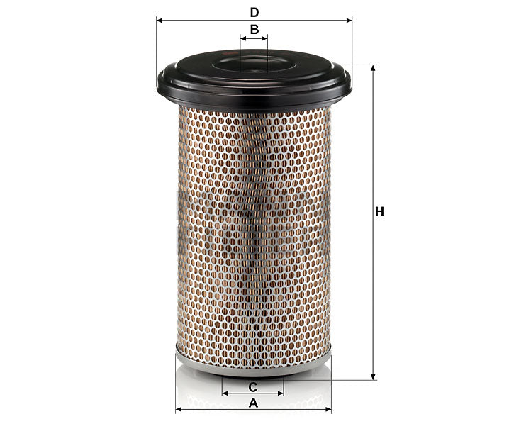 Luftfilter Mann Hummel - C 20 325 passend zu LIEBHERR