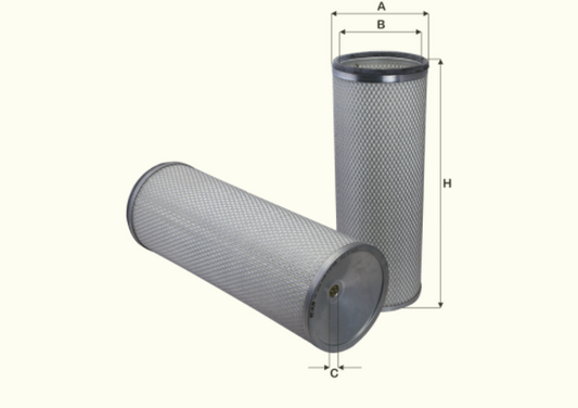 Luftfilter Fil Filter - HP666 passend zu CATERPILLAR