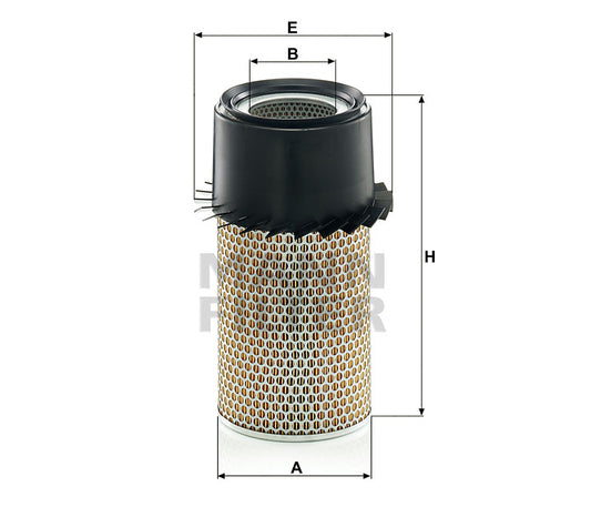 Luftfilter Mann Hummel - C 16 190 x passend zu CATERPILLAR