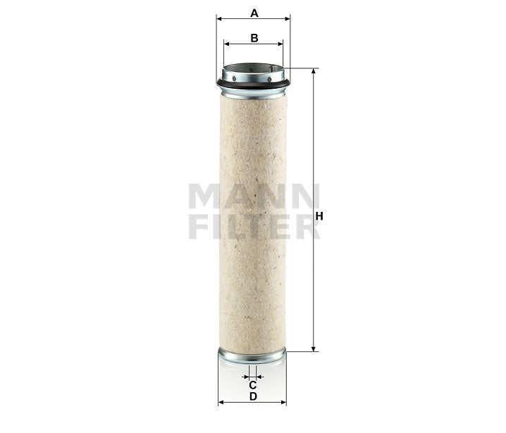 Luftfilter Mann Hummel - CF 800 passend zu BOMAG