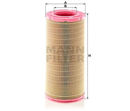 Luftfilter Mann Hummel - C 24 015/2 passend zu CASE/CASE IH