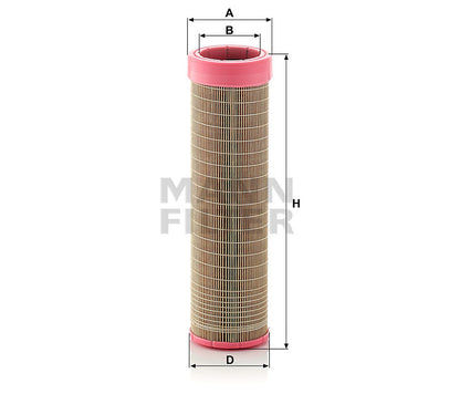 Luftfilter Mann Hummel - CF 14 145/2 passend zu KOMATSU