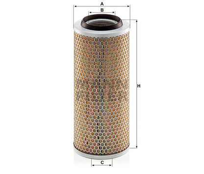 Luftfilter Mann Hummel - C 15 165/3 passend zu ATLAS COPCO
