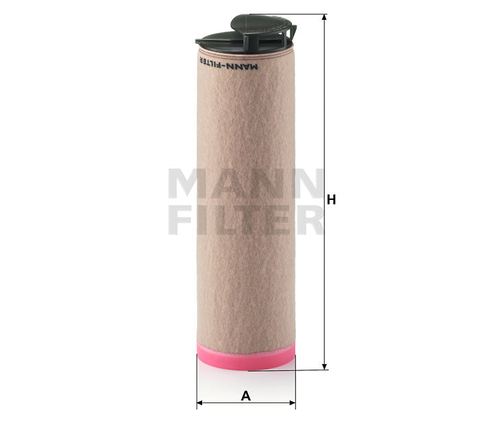 Luftfilter Mann Hummel - CF 610 passend zu CATERPILLAR