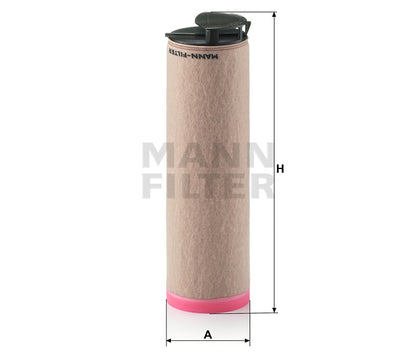 Luftfilter Mann Hummel - CF 610 passend zu CATERPILLAR