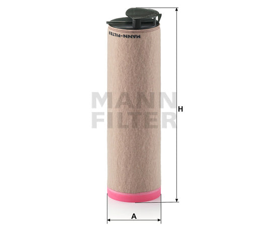 Luftfilter Mann Hummel - CF 610 passend zu CATERPILLAR
