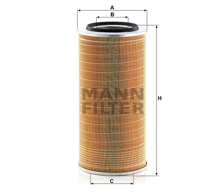 Luftfilter Mann Hummel - C 24 650/8 passend zu CASE/CASE IH