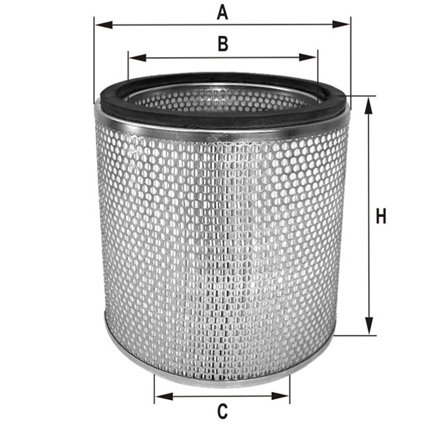 Luftfilter Fil Filter - HP430 passend zu KOMATSU