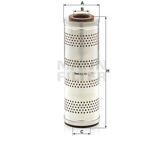 Hydraulikfilter Mann Hummel - H 7009 passend zu CATERPILLAR