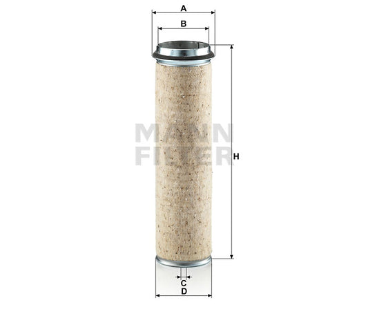Luftfilter Mann Hummel - CF 1000 passend zu KOMATSU