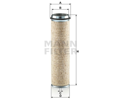 Luftfilter Mann Hummel - CF 1000 passend zu IVECO