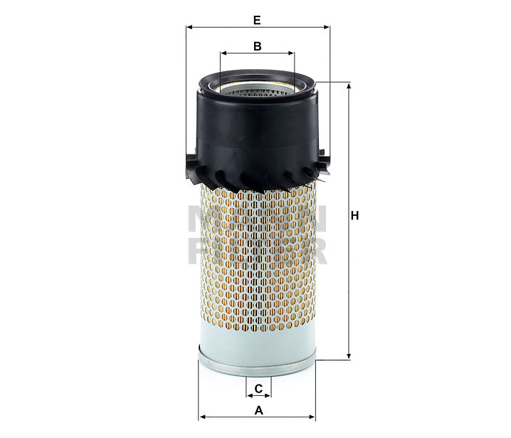 Luftfilter Mann Hummel - C 14 179/1 passend zu CASE/CASE IH