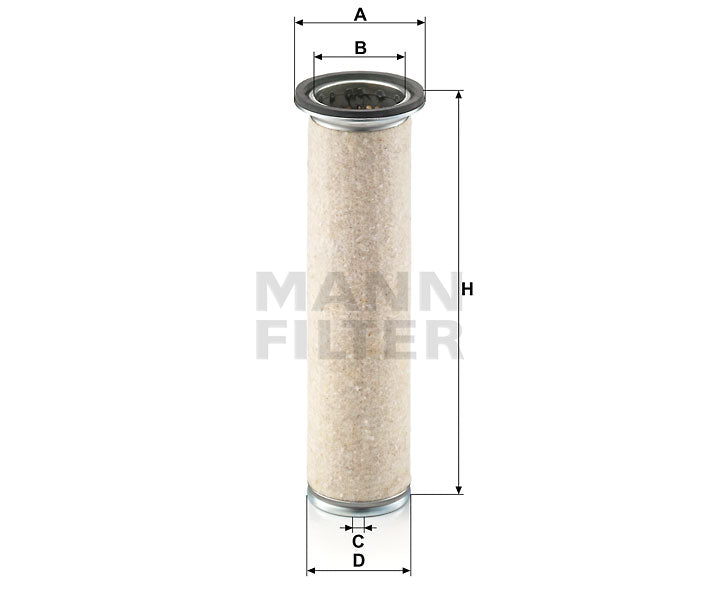 Luftfilter Mann Hummel - CF 840 passend zu KOMATSU