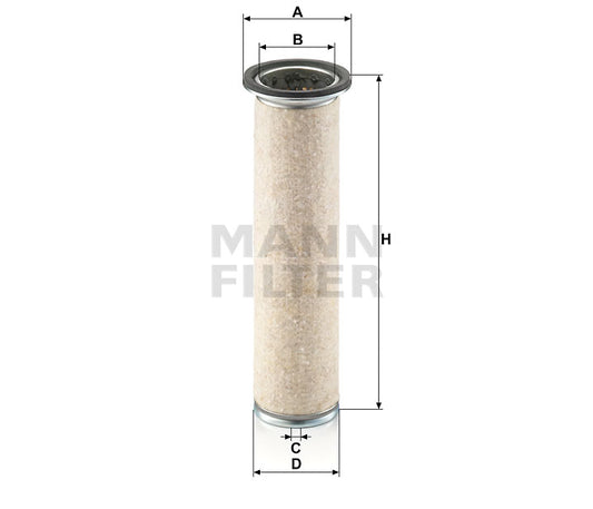 Luftfilter Mann Hummel - CF 840 passend zu KOMATSU