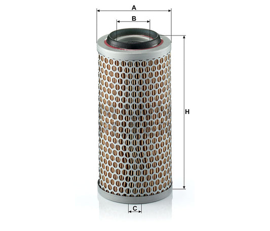 Luftfilter Mann Hummel - C 1176/3 passend zu CATERPILLAR