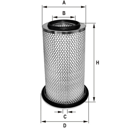 Luftfilter Fil Filter - HP903 passend zu ATLAS COPCO
