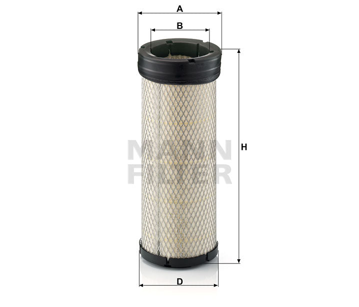 Luftfilter Mann Hummel - CF 1398 passend zu CATERPILLAR