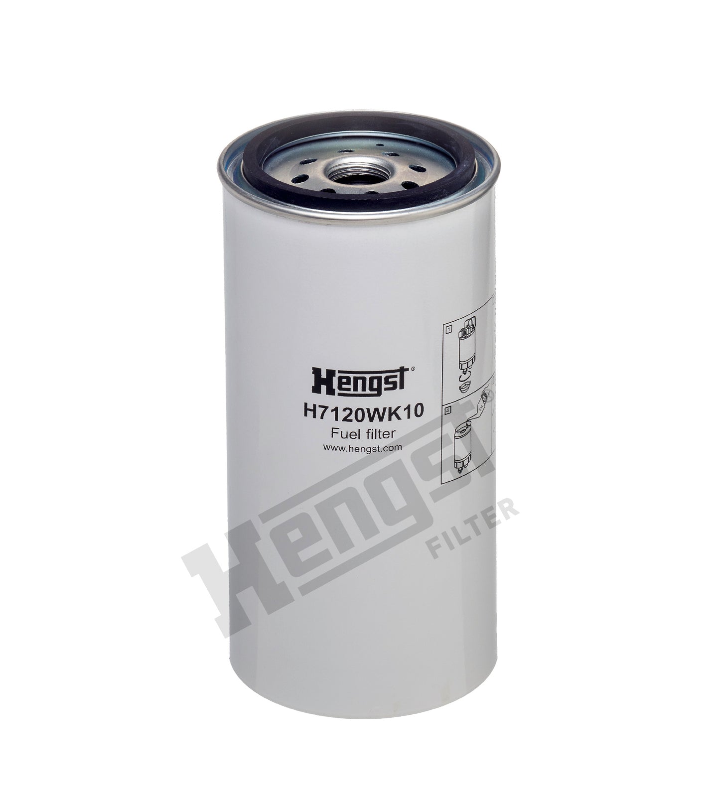 Kraftstofffilter Hengst - H7120WK10 passend zu JOHN DEERE