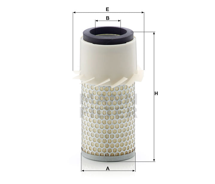 Luftfilter Mann Hummel - C 11 005 passend zu KUBOTA